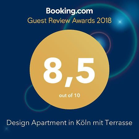 Design Apartment In Koeln Mit Terrasse Eksteriør bilde
